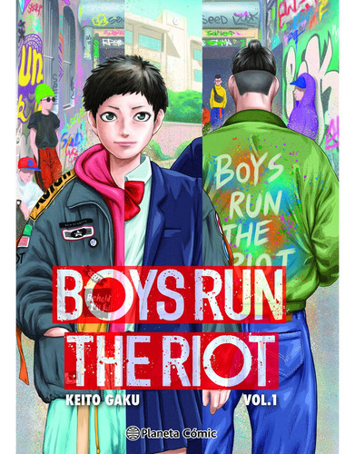 Libro Boys Run The Riot N°1 - Keito Gaku