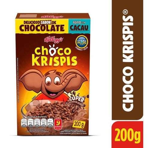 Cereal Matinal Choco Krispis Chocolate Kelloggs 200g