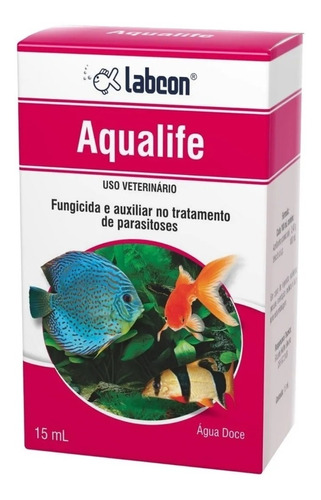 Labcon Aqualife 15ml Fungicida Para Peixes - Água Doce