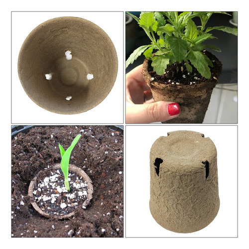 Para Vasos De Agua Para Plantas Y Vivero, Turba, 100