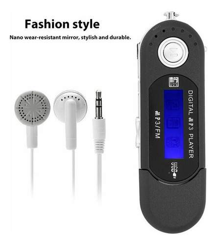 8 Gb Usb Reproductor De Vídeo Digital Mp3 Con Pantalla Lcd