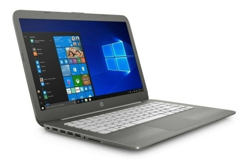 Notebook Hp Stream 14-cb012wm N3060 4gb 32gb 14  Win10 Gris