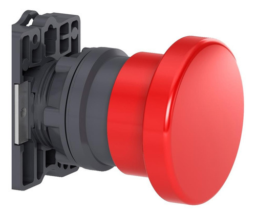 Perilla perforadora de plástico D40 mm Impulsion 1nf 22 mm roja