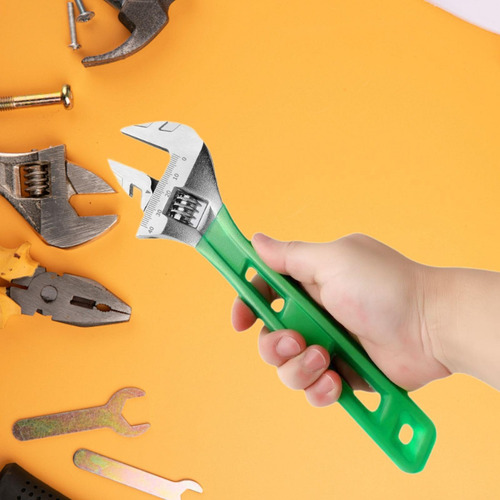 Llave Ajustable De Gran Apertura, Herramienta 12 Pulgadas