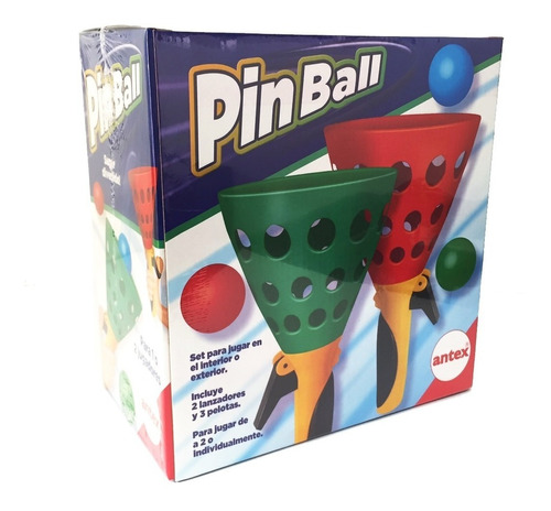 Pinball Lanza Y Atrapa Las Pelotas Original De Antex