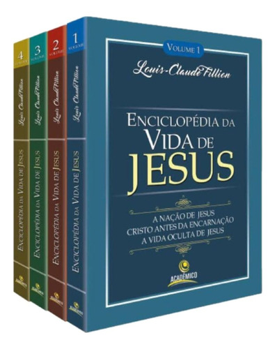 Enciclopédia Da Vida De Jesus - 4 Volumes -  Central Gospel