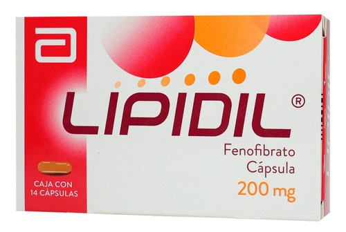 Lipidil Cápsula 200 Mg, 14 Cápsulas