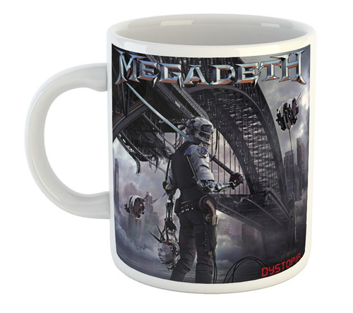 Taza De Plastico Megadeth Musica Hard Heavy Metal Music M3