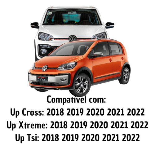 Kit Spoiler Dianteiro Parachoque Up 2018 19 20 2021 Original