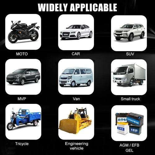 Cargador Inteligente De Batería Automático Con 7 Etapas De C