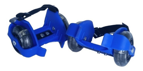 Imagen 6 de 10 de Patines Ajustables 2 Ruedas Con Luces Led Multicolor