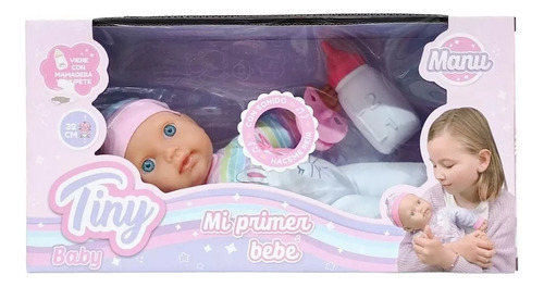 Muñeca Tiny Baby Mi Primer Bebe Bebote Sebigus 53724