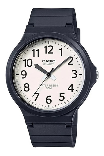 Relógio Casio Masculino Preto Analógico Mw-240 Original