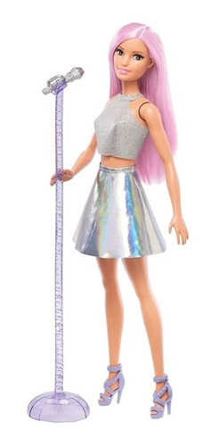 Barbie Se Lo Que Tu Quieras Ser Estrella De Pop 27 Cm 