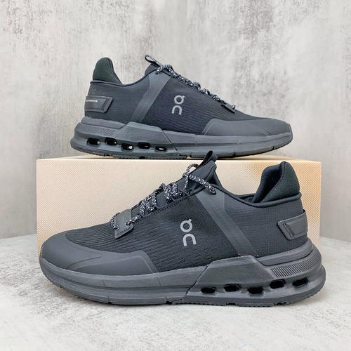 Tenis On Running Cloudnova Flux Negro Zapatillas