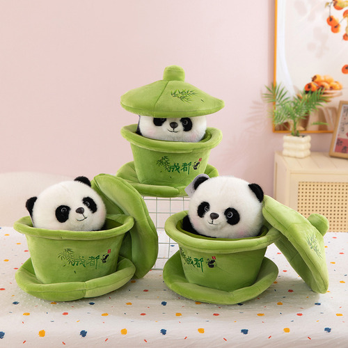 Xu Regalo De Recuerdo Para Una Muñeca Panda Con Forma De
