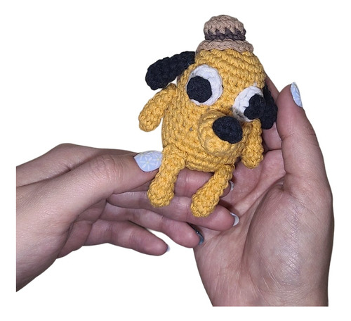 Perrito  This Is Fine  - Muñeco Tejido - Amigurumi 