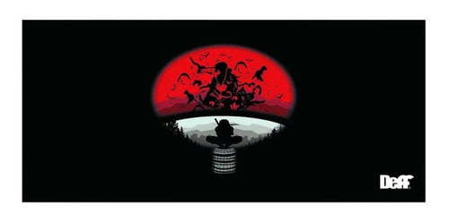 Mouse Pad Gamer Itachi Uchiha 90x40 Xl Mousepad Diamac