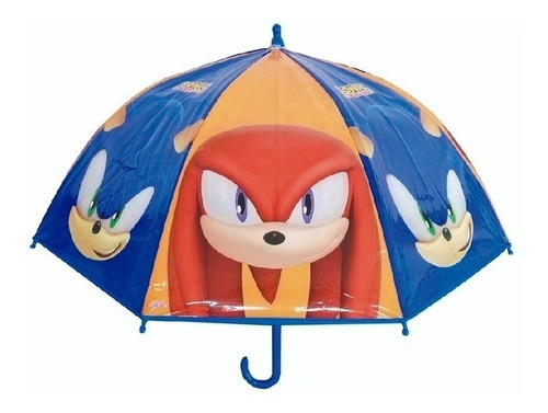 Paraguas Infantil Sonic 40cm Escuela Niño Lluvia So420
