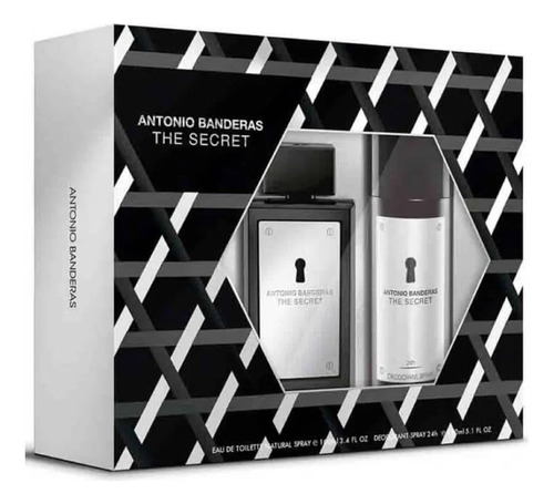 Estuche Antonio Banderas Secret Edt 100 Ml + Deo 150 Ml