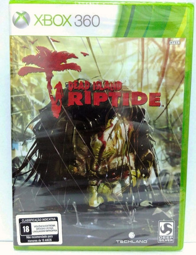 Dead Island Riptide Xbox 360 Original Lacrado Mídia Física