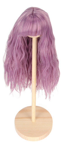 Peluca De Muñeca Artificial De Seda De Alta Temperatura, Pel