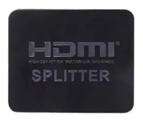 Hdmi Splitter 1x2 Switch 4k Hd 3d  Duplica La Señal 