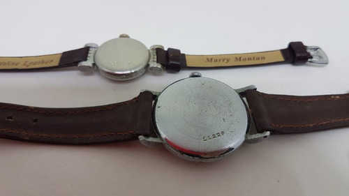 2 Relogios Vintage Masculino E Feminino Mila E Olma Suiços
