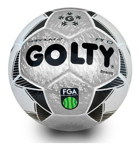 Balón De Fútbol Fga Golty Professional Magnum Ii-plateado