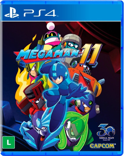 Mega Man 11 - Ps4 - Mídia Física - Novo