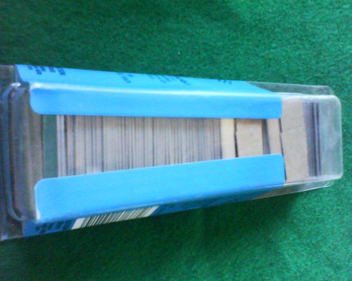 Navaja De Un Filo (blister C/100) Respaldo Aluminio Us Blade