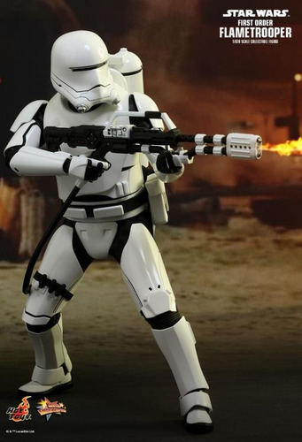 Hot Toys Flametrooper First Order Star Wars Force Awakens (Usado)