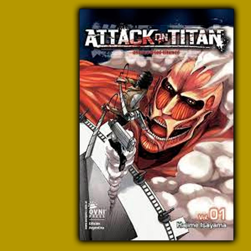 Manga Ataque A Los Titanes N° 1 - Hajime Isayama - Ovni