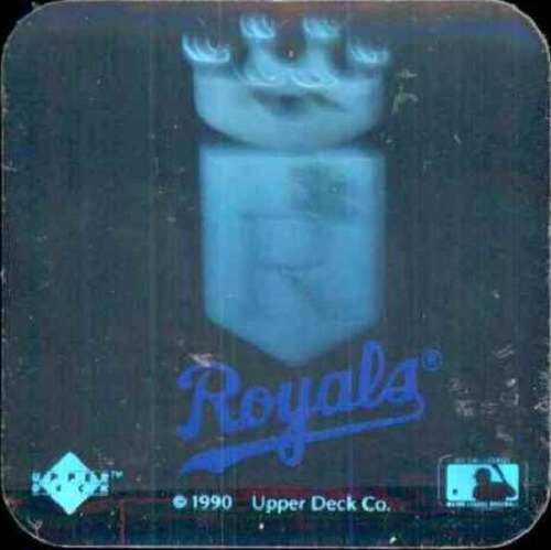 Mlb Holograma: Reales ( Royals ) Kansas City - Upper Deck 90