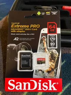 Sandisk Extreme Pro Microsd. 64gb