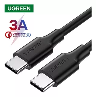 Cabo Ugreen Tipo C Usb-c 1m 60w Xiaomi Samsung Quick Charge