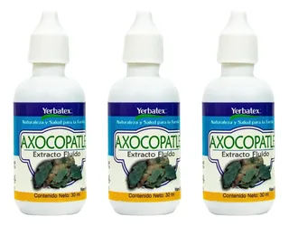 Pack 3 Extractos De Axocopatle En Gotas 30ml