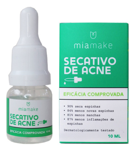 Secativo De Acne Mia Make Tipo de pele Acneica