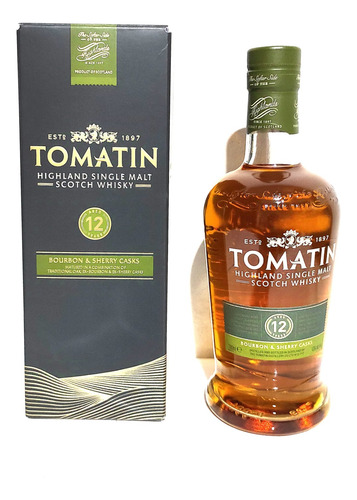 Whisky Tomatin 12 Anos Bourbon & Sherry Casks 700ml