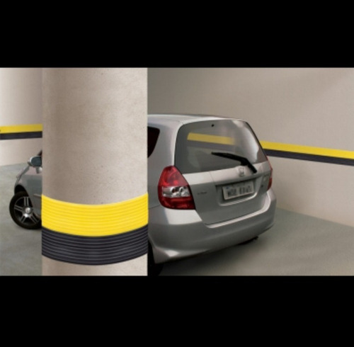 Protetor De Parede Flexível 15cm Tec 913n Amarelo 301