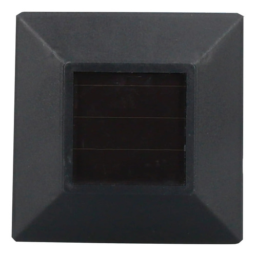 Kit 2 Luminarias Solares Luz Led Automática Jardín Surtek® Negro