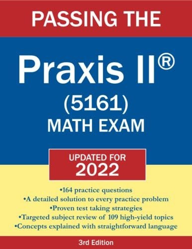 Book : Passing The Praxis Ii (r) (5161) Math Exam 2019-2020