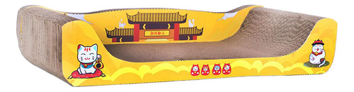 Cama De Arranhar Para Gatos O Papelão 50cmx28cmx11cm