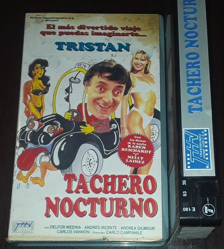 Tachero Nocturno Vhs Tristan Karen Reichardt Comedia Erotica