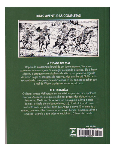 Hq Tex Platinum Kit 6 Volumes 31 A 36 Com Histórias Completas, 1350 Páginas, Quadrinhos Faroeste