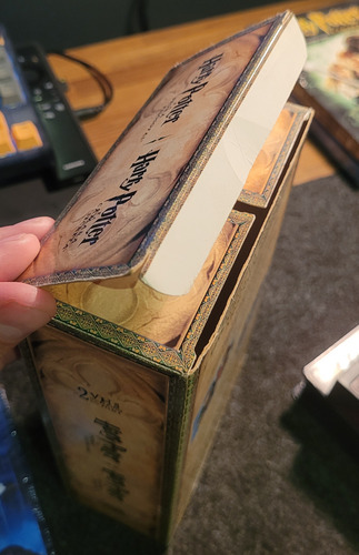 Box Vhs Harry Potter 1 E 2 Dublado, Vhs Lacrado (Usado)