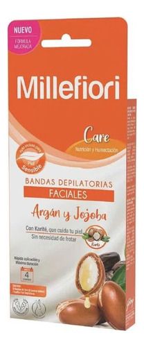 Bandas Depilatorias Faciales Millefiori X16