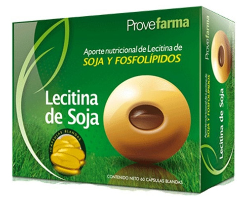 Lecitina De Soja By Poweza Ahora En Capsulas Blandas!!