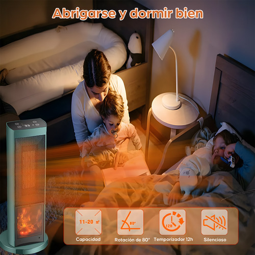Calefactor Eléctrico De Aire Calentador Ptc Cerámica