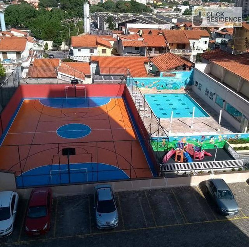 Imagem 21 de 28 de Apartamento 3 Dormitórios ( Lazer Completo ) À Venda De 64,00 M² Por R$ 310.000 - B. Assunção - São Bernardo Do Campo/sp - Ap0841